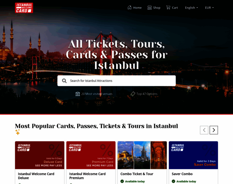 Istanbulwelcomecard.com thumbnail