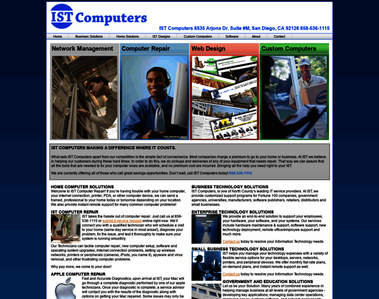 Istcomputers.com thumbnail
