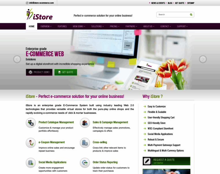 Istore-ecommerce.com thumbnail