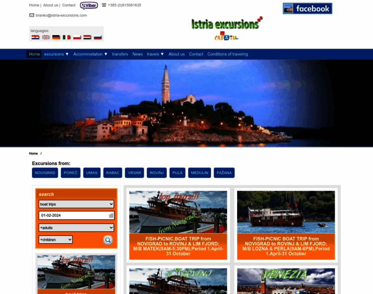 Istria-excursions.com thumbnail