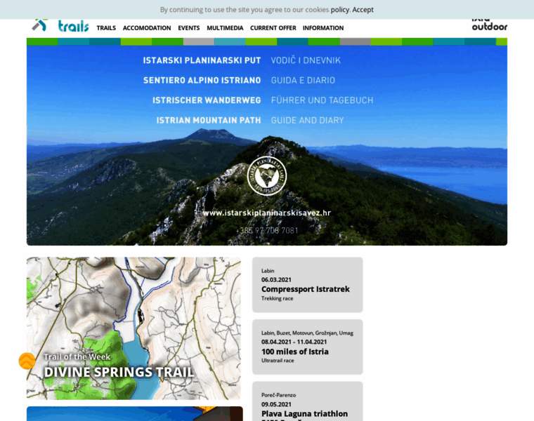 Istria-trails.com thumbnail