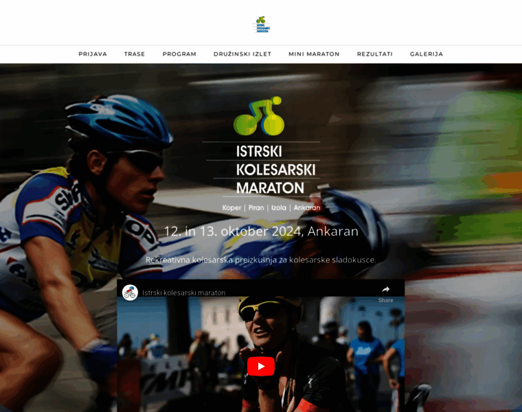 Istrski-kolesarskimaraton.si thumbnail