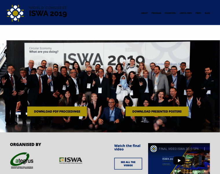 Iswa2019.org thumbnail