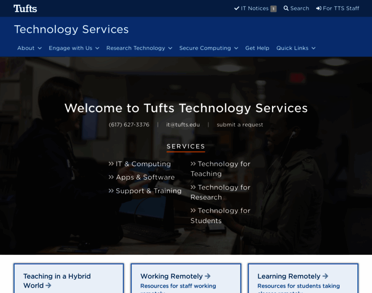 It.tufts.edu thumbnail