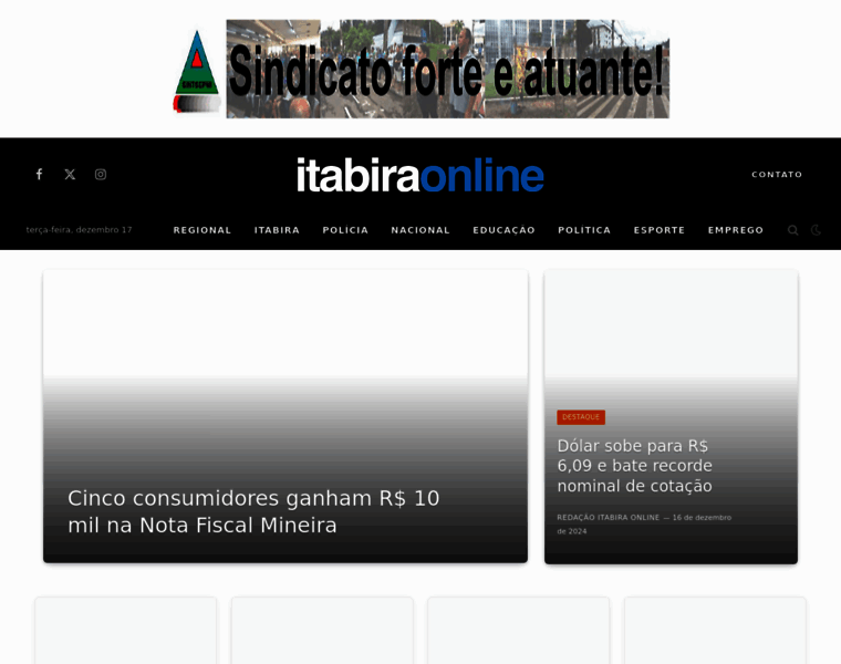 Itabiraonline.com.br thumbnail