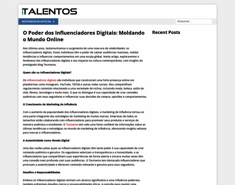 Italentos.com.br thumbnail