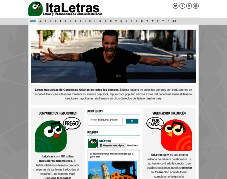 Italetras.com thumbnail