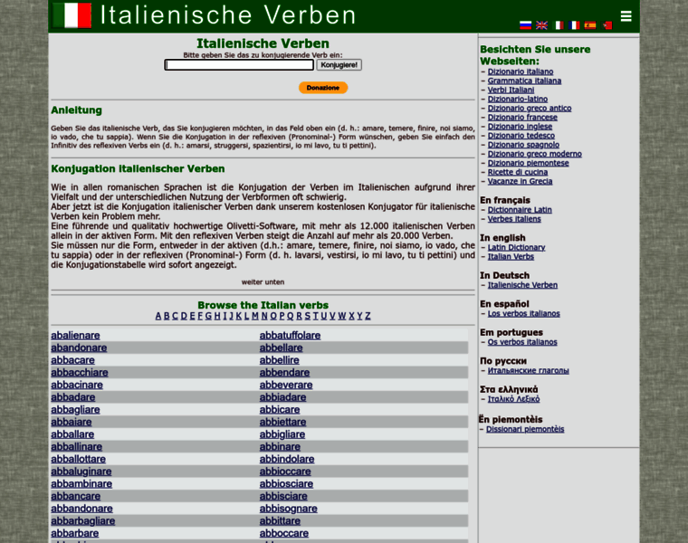 Italian-verbs.com thumbnail