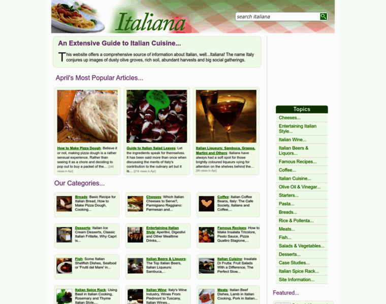 Italiana.co.uk thumbnail