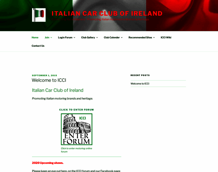Italiancarclubireland.com thumbnail