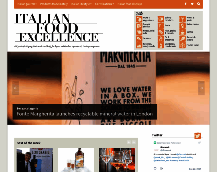 Italianfoodexcellence.com thumbnail