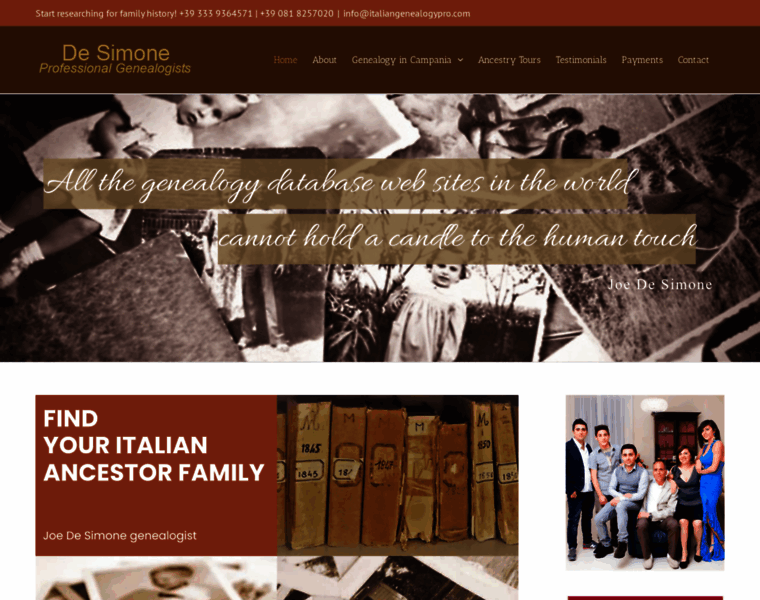 Italiangenealogypro.com thumbnail