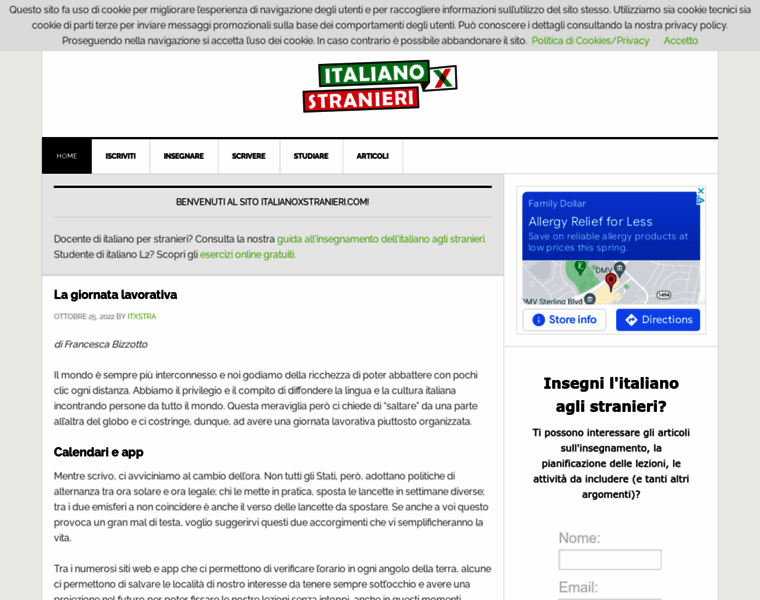 Italianoxstranieri.com thumbnail