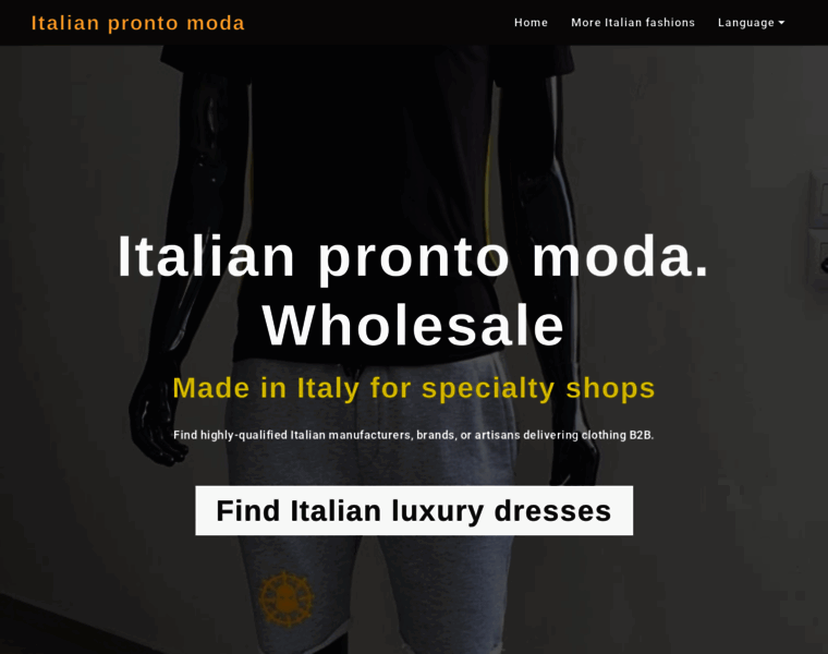 Italianprontomoda.com thumbnail