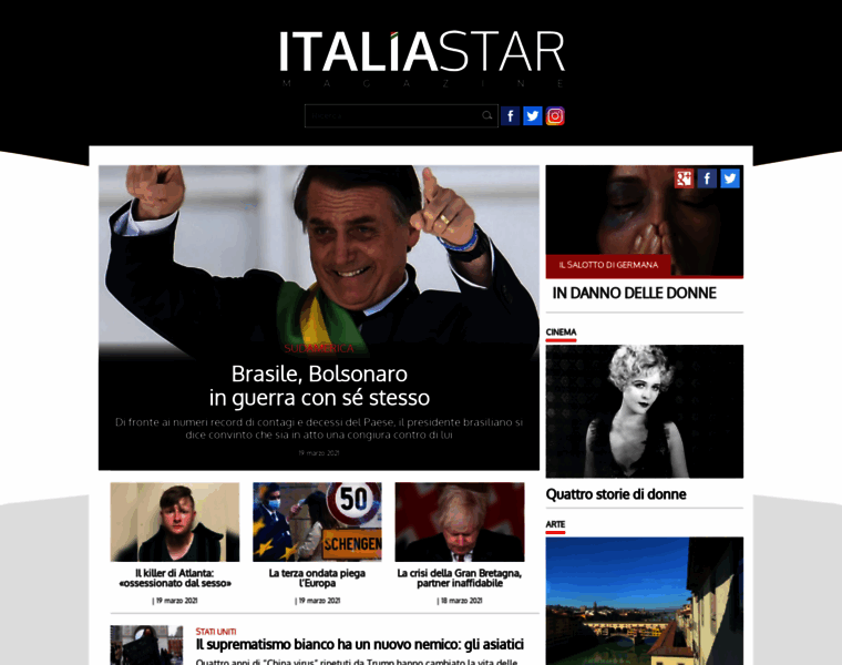 Italiastarmagazine.it thumbnail