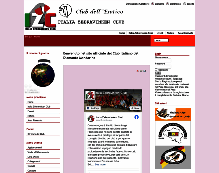 Italiazebravinkenclub.it thumbnail