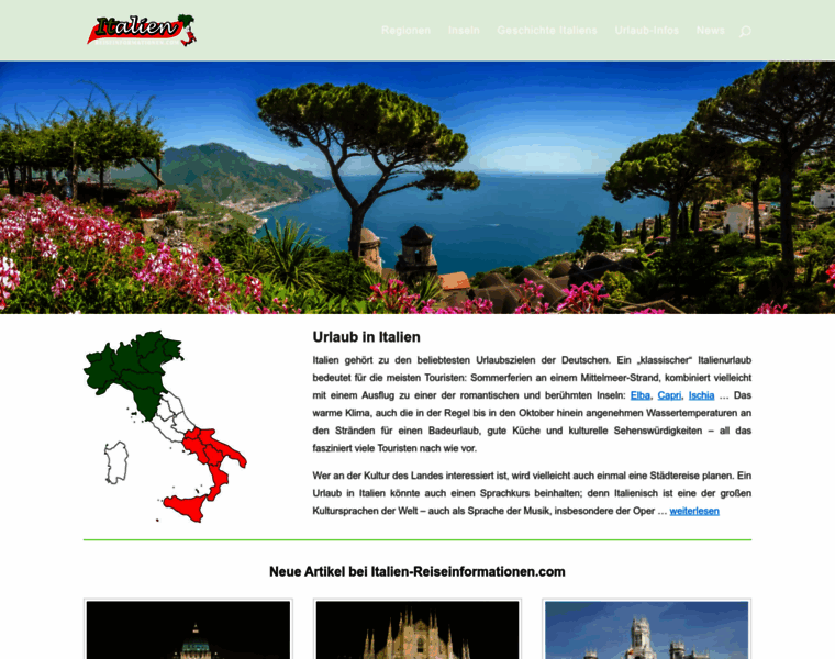 Italien-reiseinformationen.com thumbnail