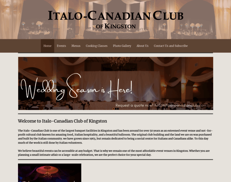 Italo-canadianclub.com thumbnail