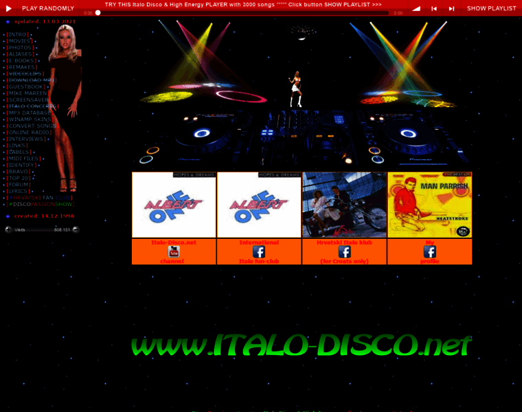 Italo-disco.net thumbnail