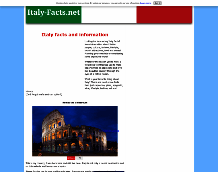 Italy-facts.net thumbnail