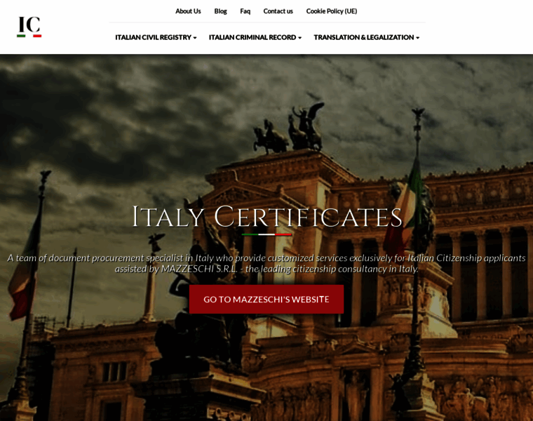 Italycertificates.com thumbnail