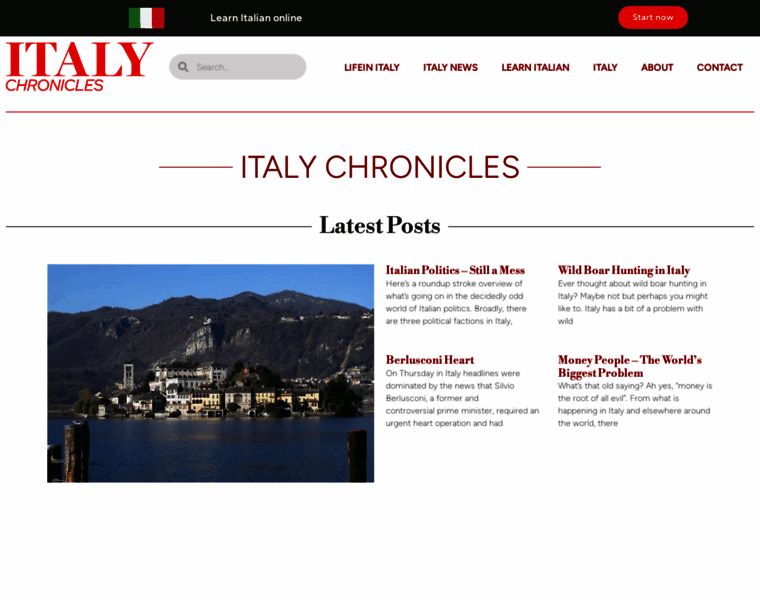 Italychronicles.com thumbnail
