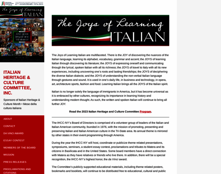 Italyculturemonth.org thumbnail
