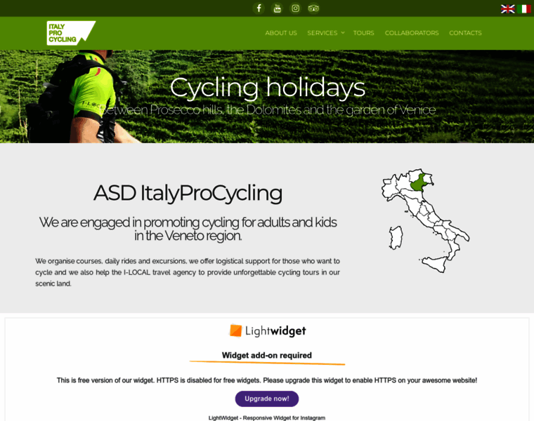 Italyprocycling.com thumbnail
