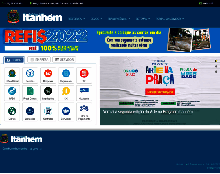 Itanhem.ba.gov.br thumbnail