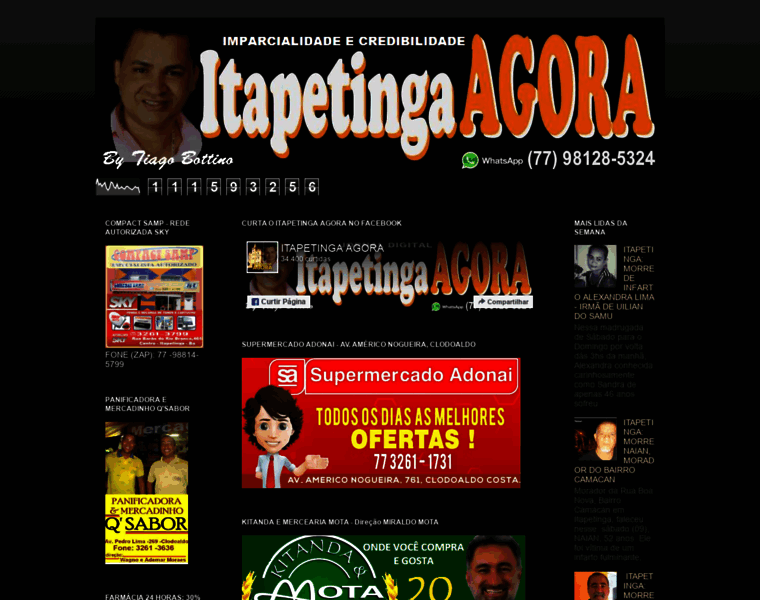 Itapetingaagora.net thumbnail