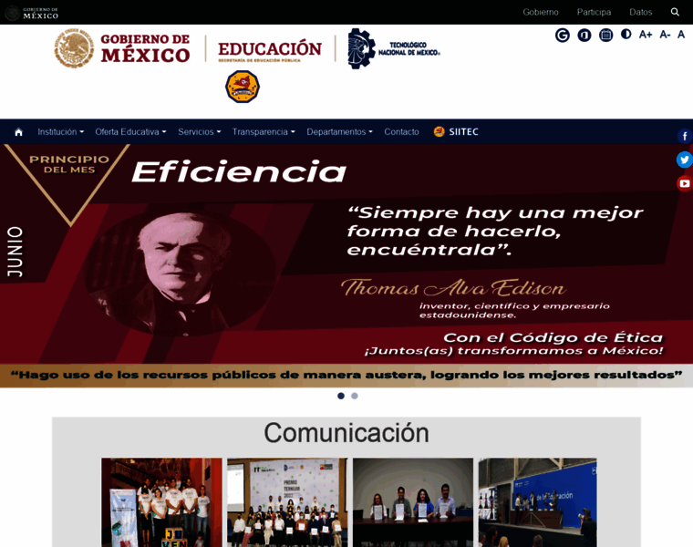Itcolima.edu.mx thumbnail