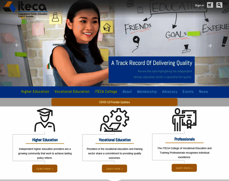 Iteca.edu.au thumbnail