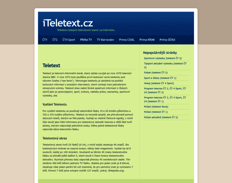 Iteletext.cz thumbnail