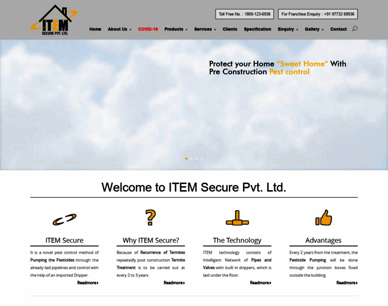 Itemsecure.in thumbnail