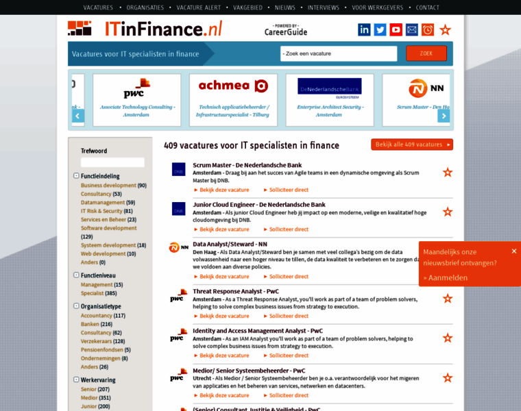 Itinfinance.nl thumbnail