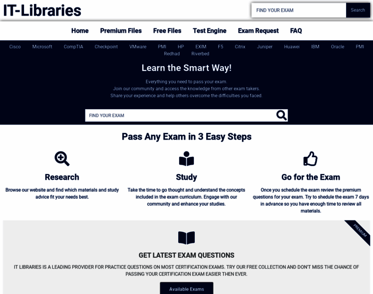 Itlibraries.com thumbnail