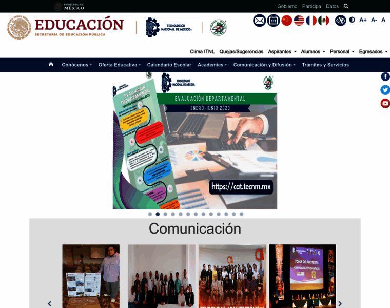 Itnuevolaredo.edu.mx thumbnail