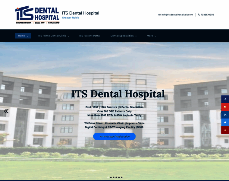 Itsdentalhospitals.com thumbnail