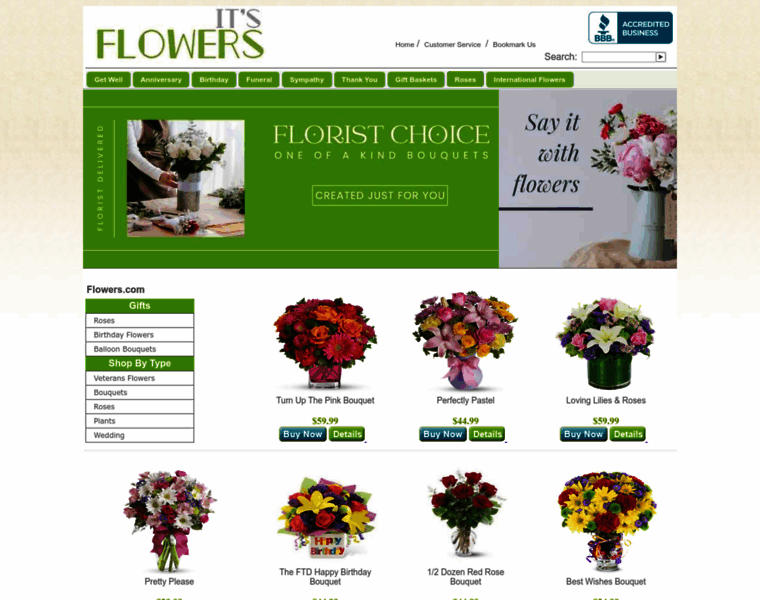 Itsflowers.com thumbnail Itsflowers.com thumbnail