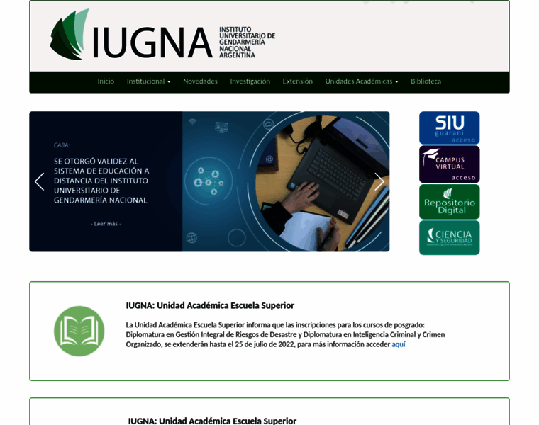 Iugna.edu.ar thumbnail