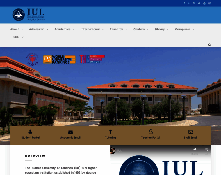 Iul.edu.lb thumbnail