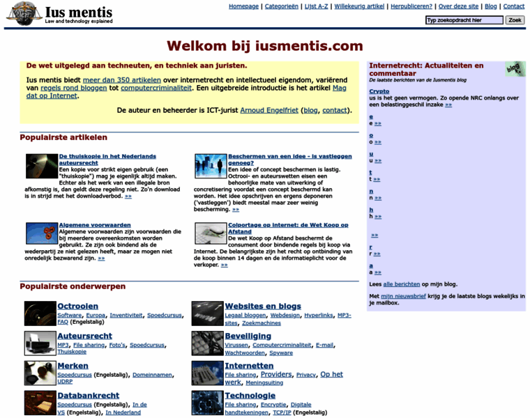 Iusmentis.com thumbnail Iusmentis.com thumbnail