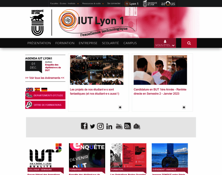 Iut.univ-lyon1.fr thumbnail