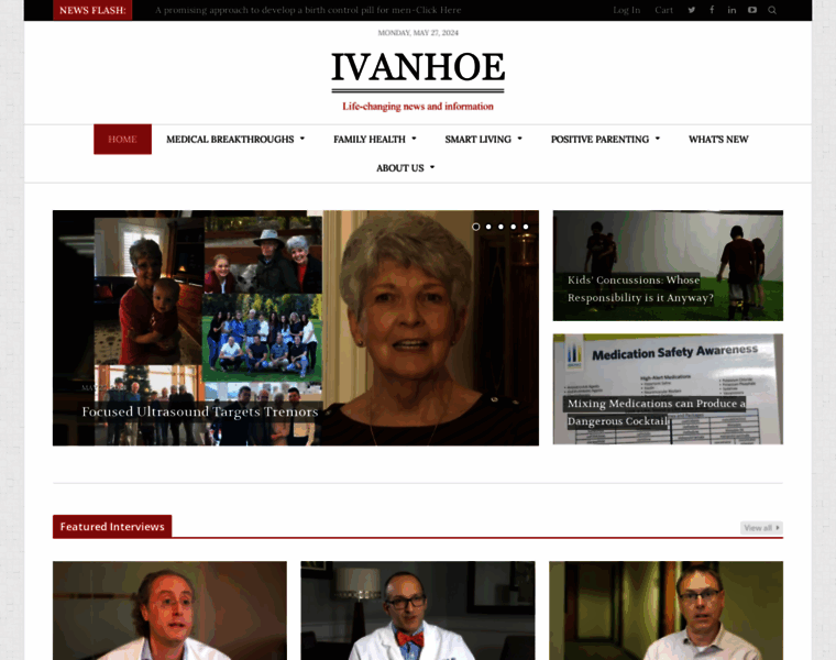 Ivanhoe.com thumbnail