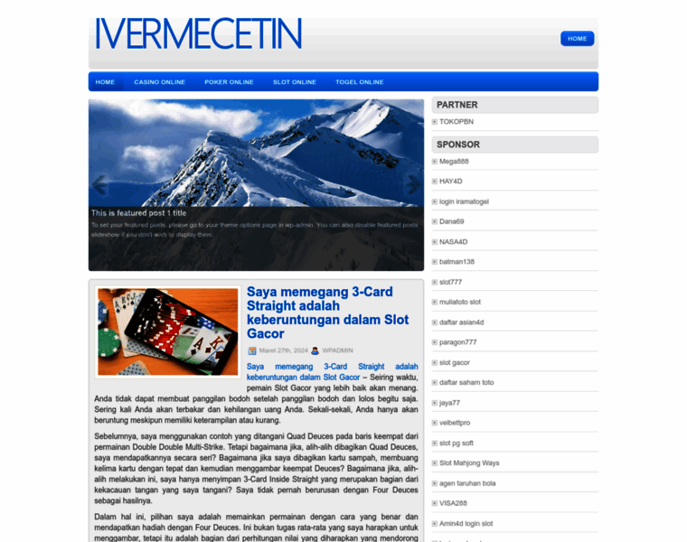 Ivermecetin.com thumbnail