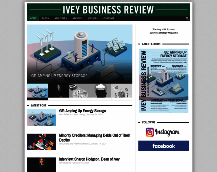 Iveybusinessreview.ca thumbnail