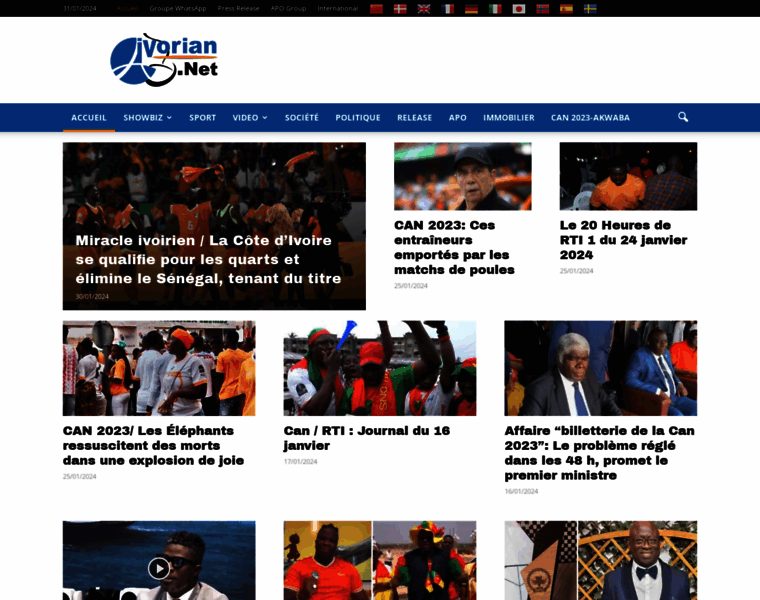 Ivorian.net thumbnail