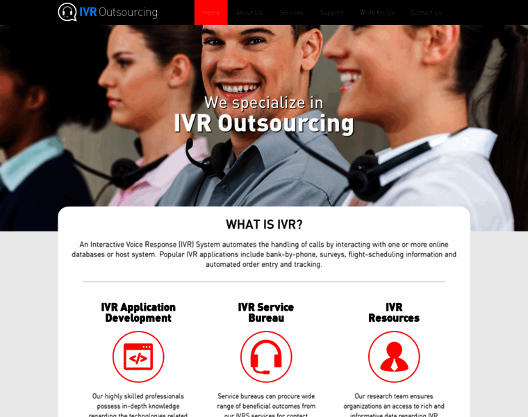 Ivr-outsourcing.com thumbnail