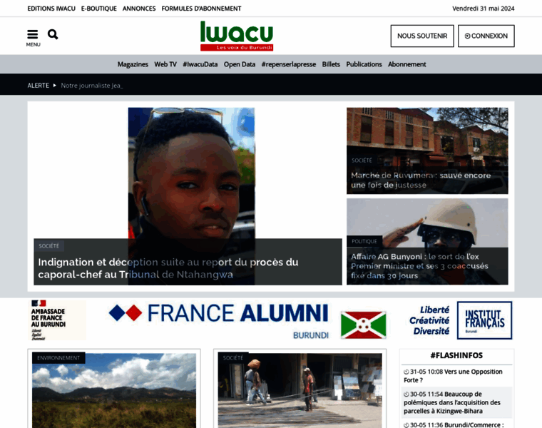 Iwacu-burundi.org thumbnail