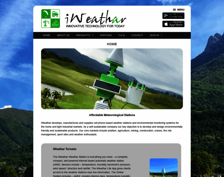 Iweathar.co.za thumbnail